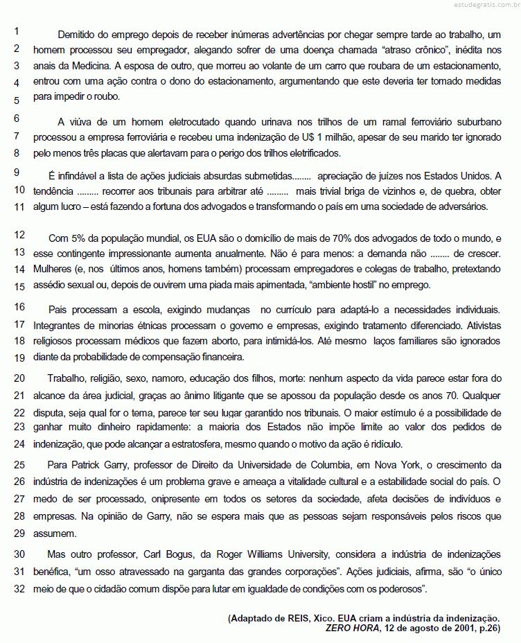 Considere as seguintes afirmações sobre a relação entre t