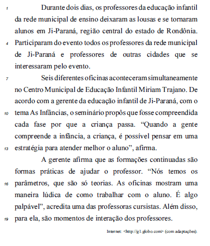 A Respeito Das Ideias Expressas No Texto Anteriormente Ap