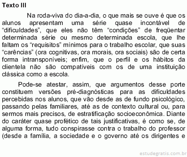 Leia O Texto Abaixo Para Responder às Questões De 11 A 15...